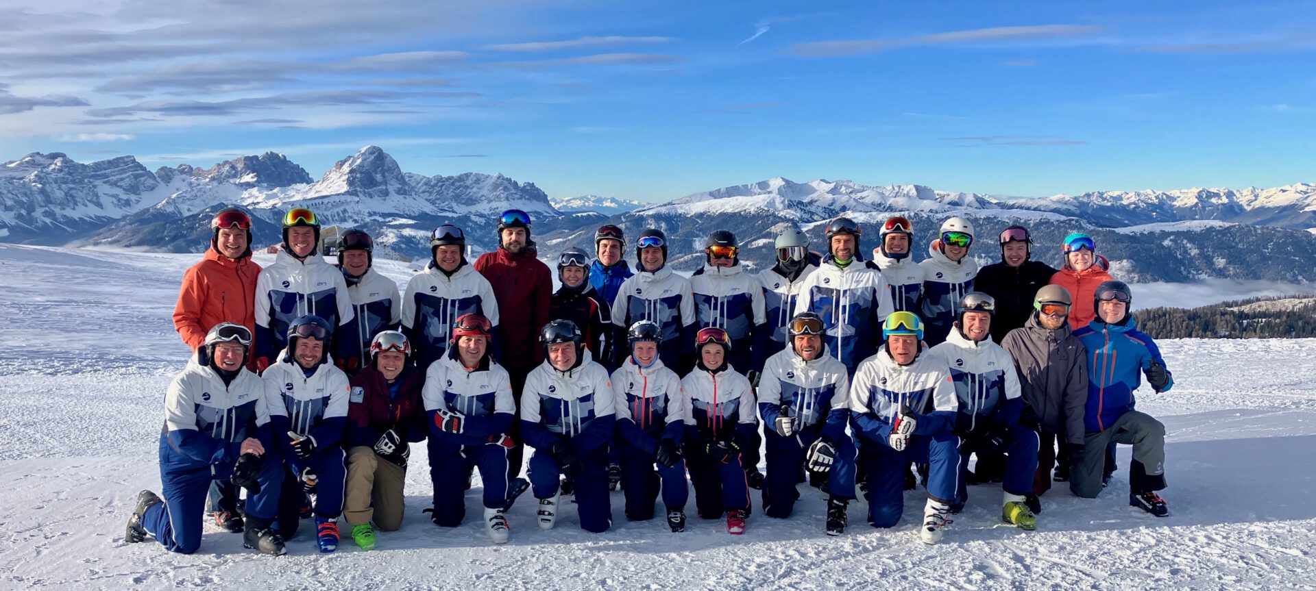 Die Skilehrer des Bosch Skiclub SC66